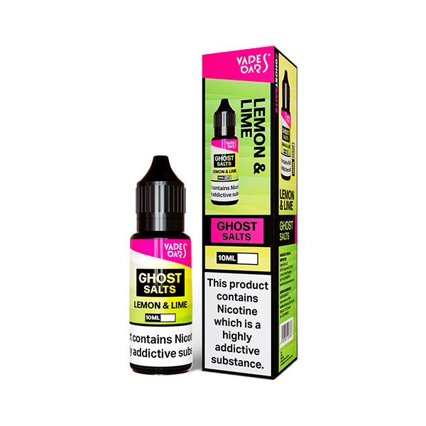 Vapes Bars Ghost Salts Lemon And Lime E Liquid 10ml