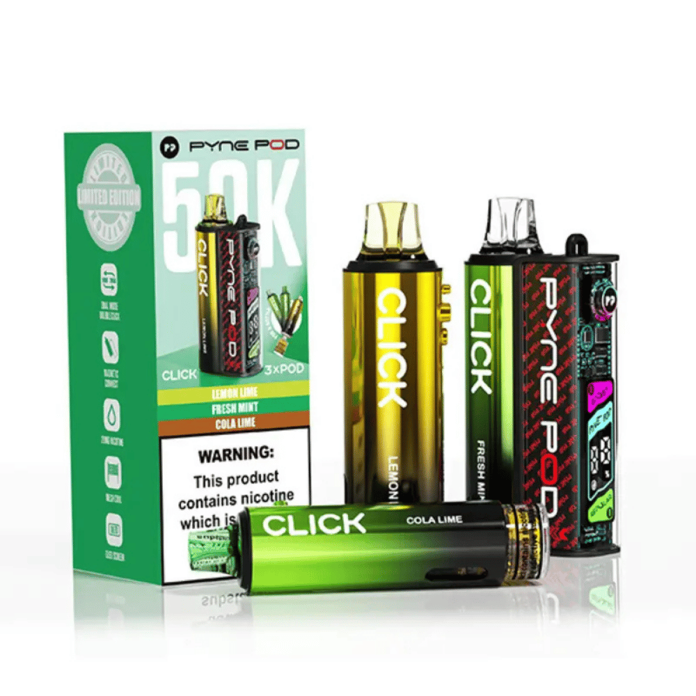 Pyne Pod Click 50k Puff Prefilled Pod Kit