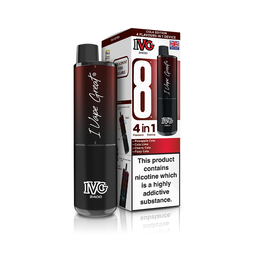 IVG 2400 4 In 1 Starter Kit Cola Edition