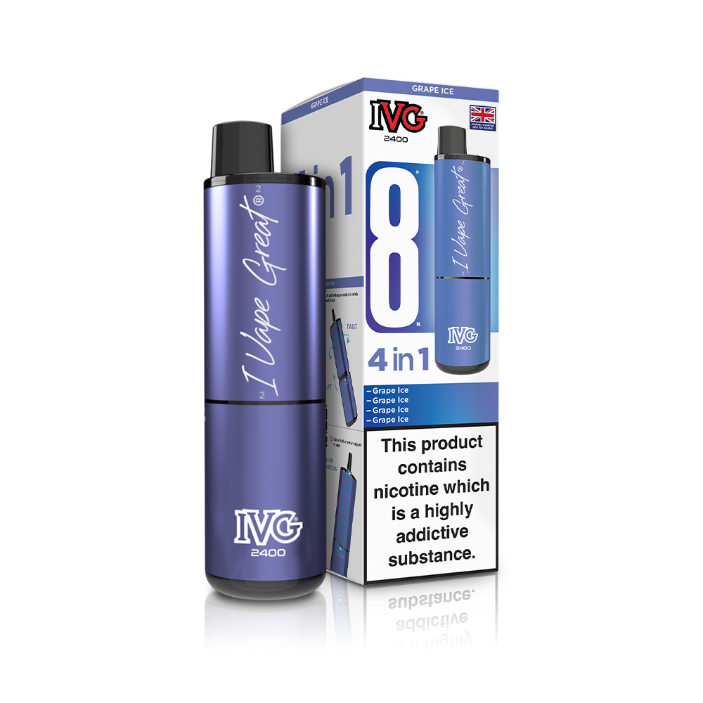 IVG 2400 4 In 1 Starter Kit Grapefruit Edition