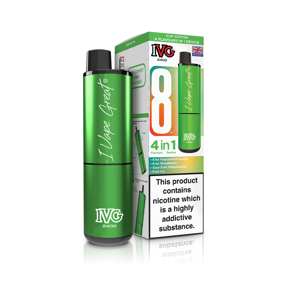 IVG 2400 4 In 1 Starter Kit Kiwi Edition