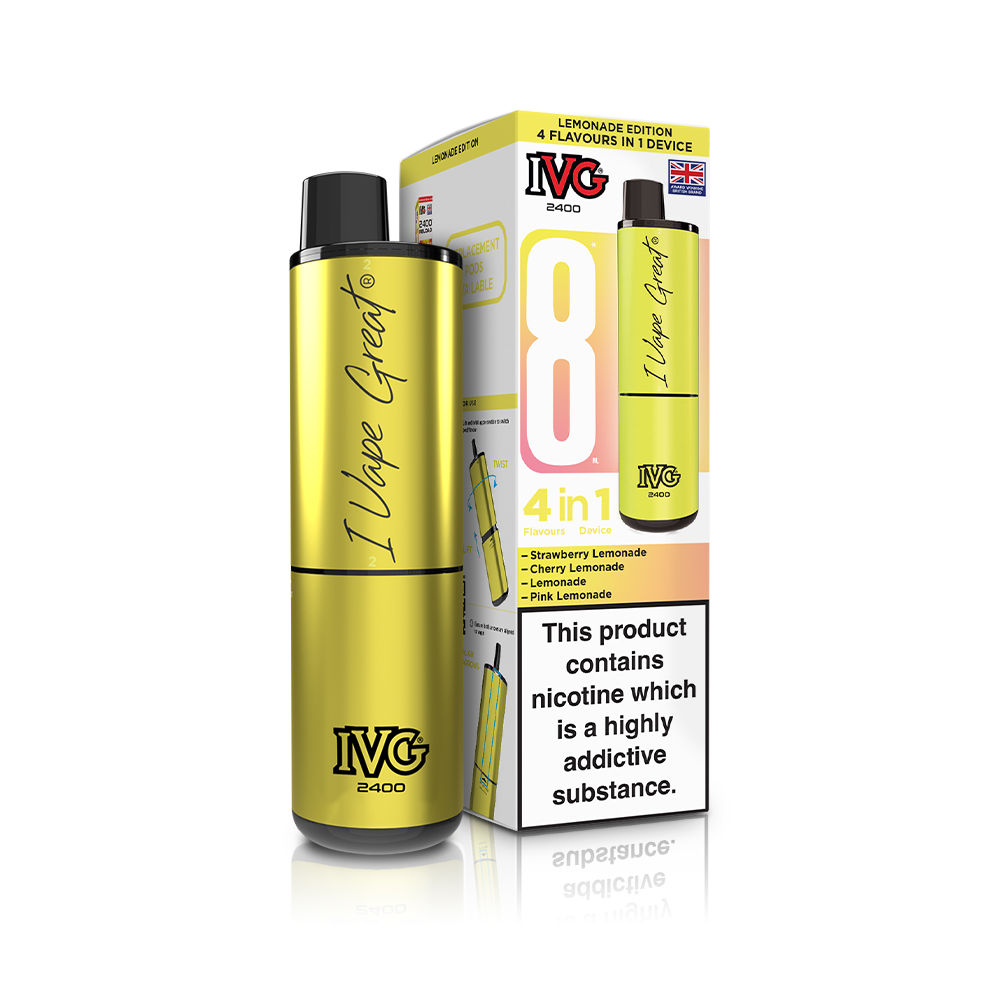 IVG 2400 4 In 1 Starter Kit Lemonade Edition