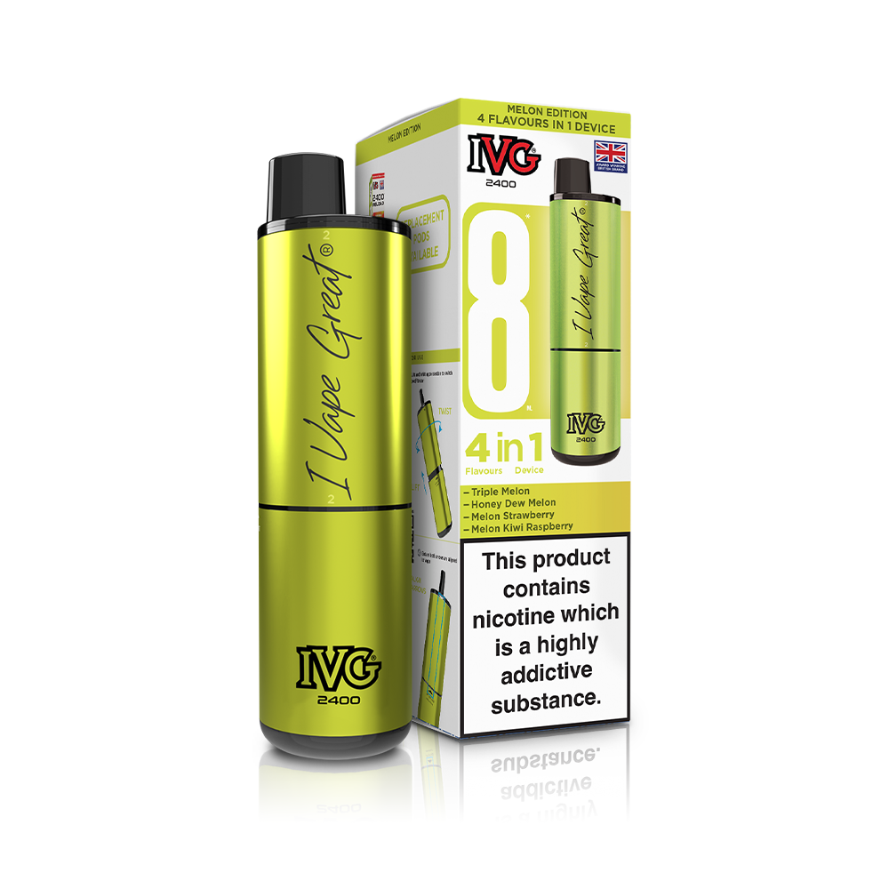 IVG 2400 4 In 1 Starter Kit Melon Edition