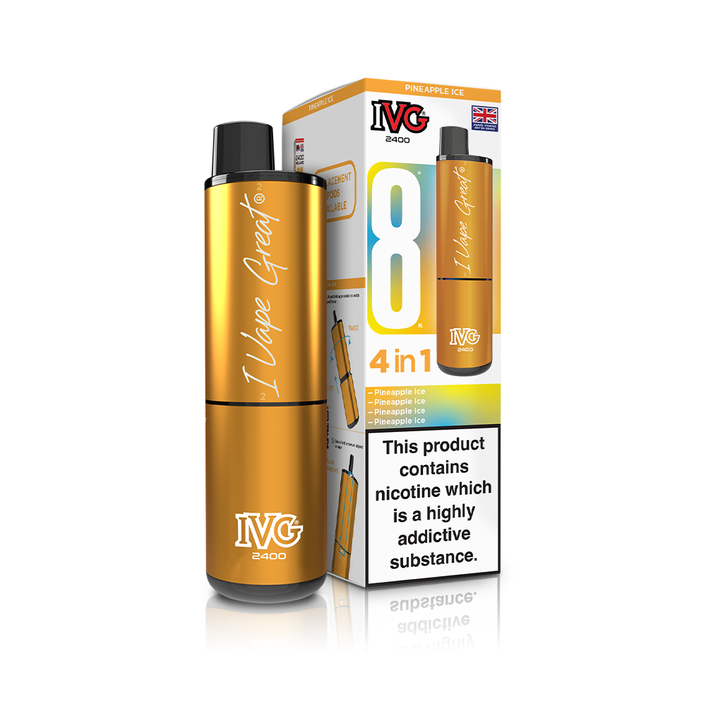 IVG 2400 4 In 1 Starter Kit Pineapple Ice