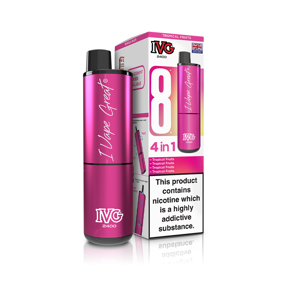 IVG 2400 4 In 1 Starter Kit Tropical Fruits