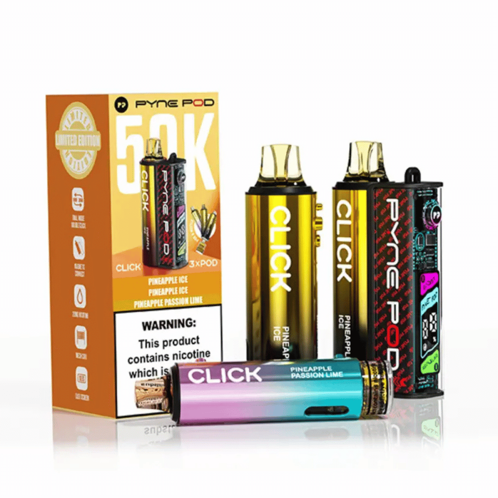 Pyne Pod Click 50k Puff Prefilled Pod Kit