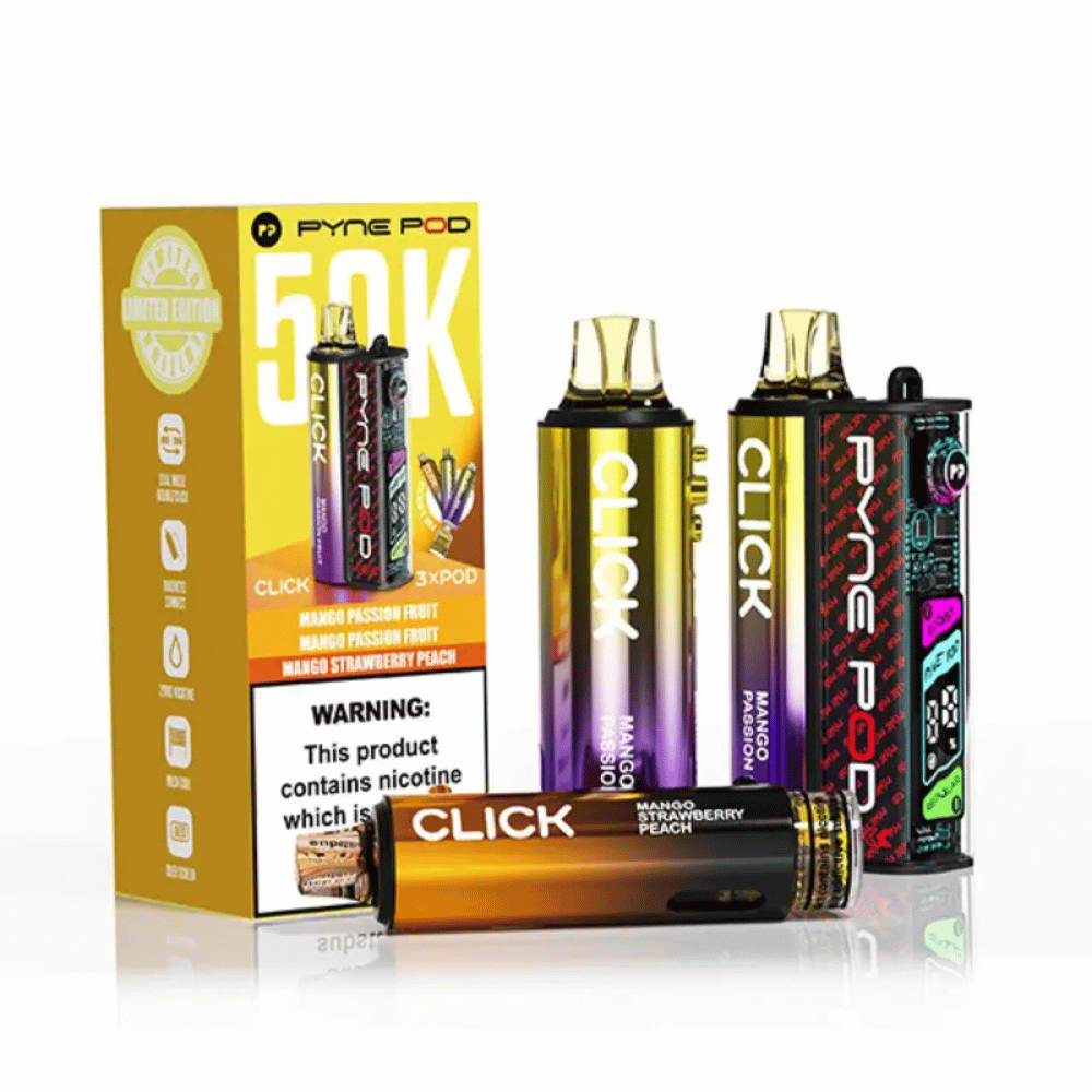 Pyne Pod Click 50k Puff Prefilled Pod Kit