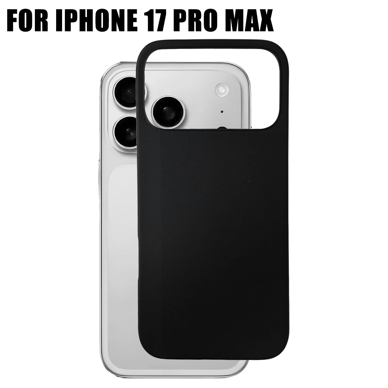 For iPhone 17 17Air 17Pro Back Matte Frosted Back Cover Soft TPU Shockproof Protective Sleeve Case For iPhone 17 Pro MAX