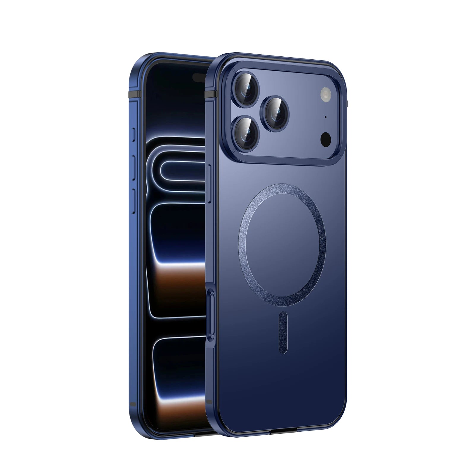 High Quality Suitable Magsafe Case for IPhone 17Pro Max Alloy Frame Heavy Protection Phone Case
