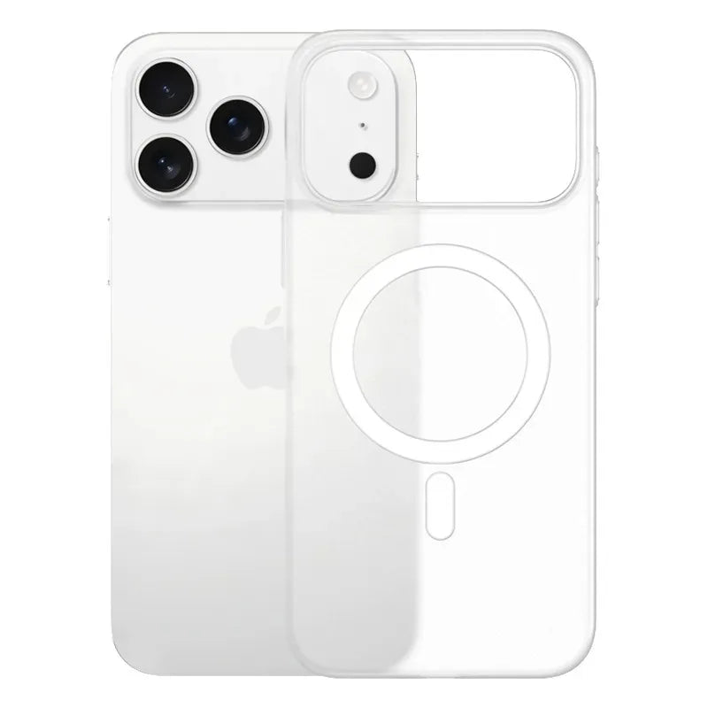 Luxury Matte Ultra Thin Clear For Magsafe Wireless Charge Case For iPhone Hard PC Cover