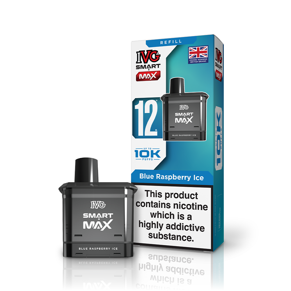 IVG Smart Max Blue Raspberry Ice Refill